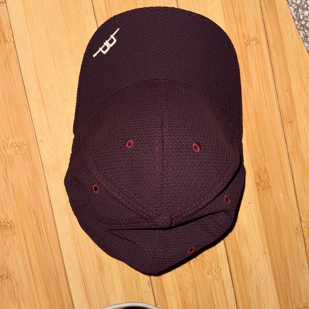 AA platinum equestrian cap matches jacket Dark Maroon Baseball Cap